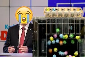picture of crying emoji looking at drawing machine